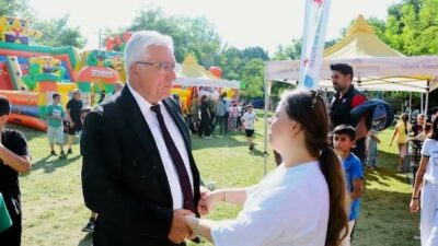 Pazarcık’ta Çocuk Festivali Coşkusu: Atatürk Parkı Bayram Yerine Döndü Pazarcık