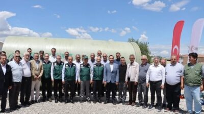 Devlet Su İşleri (DSİ) 20. Bölge Müdürlüğü tarafından yürütülen Kartalkaya
