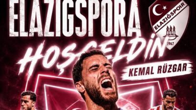 KAHRAMANMARAŞ İSTİKLALSPOR’UN GOL MAKİNESİ KEMAL RÜZGAR, ELAZIĞSPOR’A TRANSFER OLDU! Kahramanmaraş
