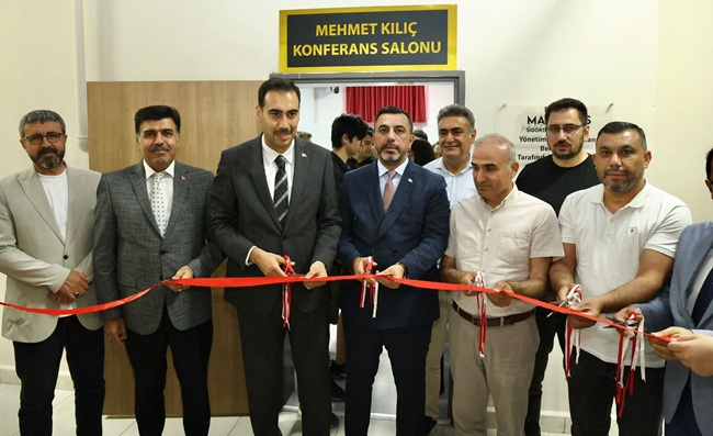 Kahramanmaraşlı Hayırsever İş İnsanı Bekir Kılıç’ın rahmetli babasının adına Onikişubat