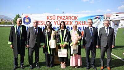 Kahramanmaraş Sütçü İmam Üniversitesi Pazarcık Meslek Yüksekokulu’nda öğrenimlerini başarıyla tamamlayan
