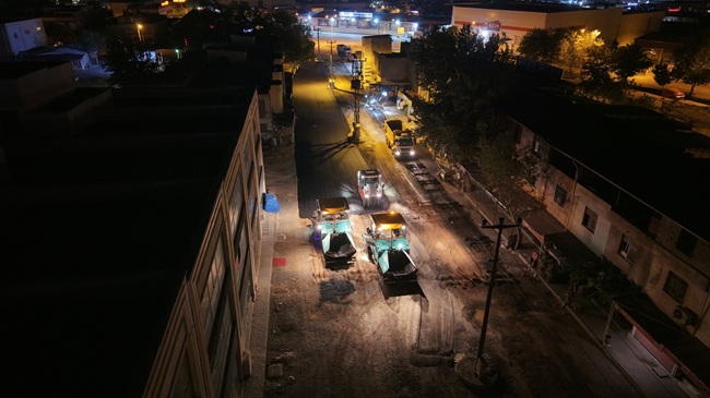 Büyükşehir Belediyesi, Toptancılar Sitesi’nde gece