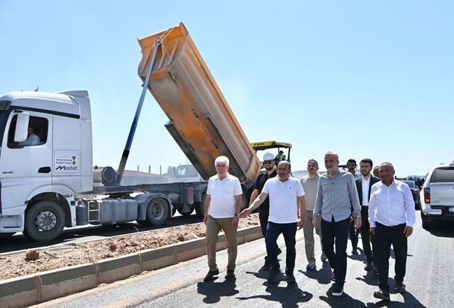 500 Milyon TL’lik yatırımla şehre kazandırılan Sanayi Kavşağı projesindeki son