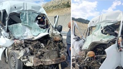 Kahramanmaraş’ın Onikişubat ilçesine bağlı Tekir-Kurucuova yolunda meydana gelen tek taraflı