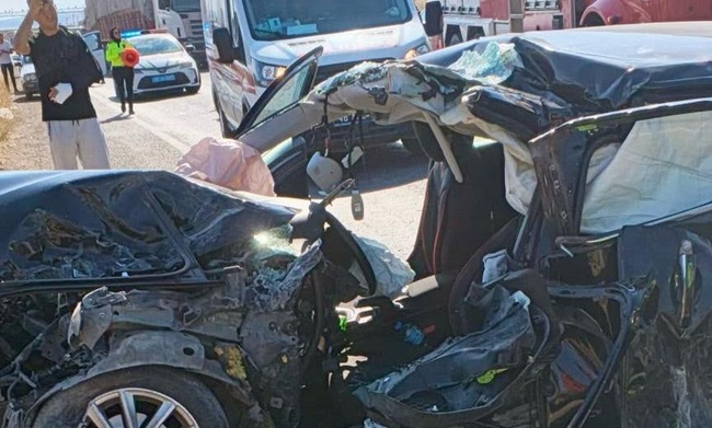 Kahramanmaraş’ın Pazarcık ilçesinde yabancı plakalı