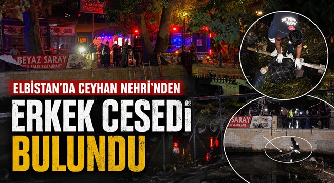 Kahramanmaraş’ın Elbistan ilçesinde Ceyhan Nehri’nde
