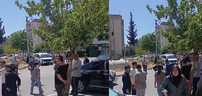 Kahramanmaraş’ın Onikişubat ilçesinde iki aracın karıştığı trafik kazasının ardından çıkan