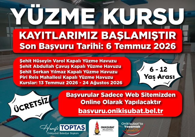 Onikişubat Belediyesi, her yıl düzenli olarak hayata geçirdiği ücretsiz yaz