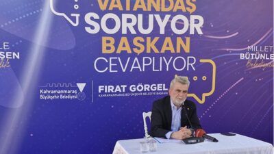 “Vatandaş Soruyor, Başkan Fırat Görgel Cevaplıyor” programı kapsamında Namık Kemal