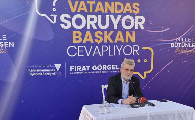 “Vatandaş Soruyor, Başkan Fırat Görgel