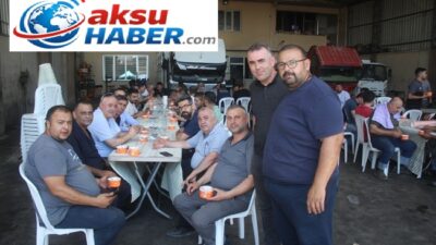 Kahramanmaraş Sanayi Sitesi’nde Muharrem ayı dolayısıyla düzenlenen geleneksel aşure hayrı,