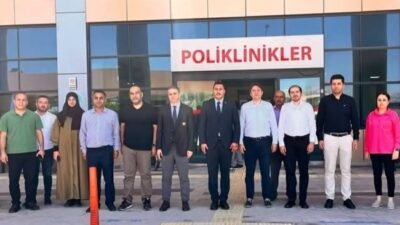 Kahramanmaraş İl Sağlık Müdürü Uzm. Dr. Vehbi Şirikci, Pazarcık ilçesinde