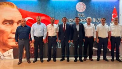 Eğitim-Bir-Sen Kahramanmaraş İl Yönetimi, göreve başlayan Dulkadiroğlu İlçe Millî Eğitim