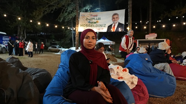 Büyükşehir Belediyesinin gençlik markası Pusula Maraş tarafından Andırın Çınar Geçidi’nde