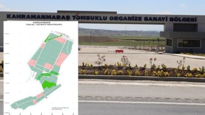 Kahramanmaraş’ta sanayi yatırımlarını artırmak amacıyla Tomsuklu Organize Sanayi Bölgesi’nde (OSB)