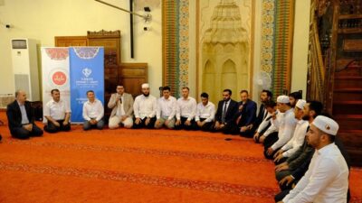Kahramanmaraş’ta, Camiler ve Din Görevlileri Haftası etkinlikleri kapsamında düzenlenen Ezanı