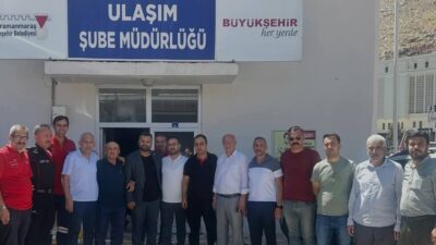 Hak-İş’ten Büyükşehir Belediyesi Çalışanlarına İş Yeri Ziyareti Elbistan Ulaşım Şube