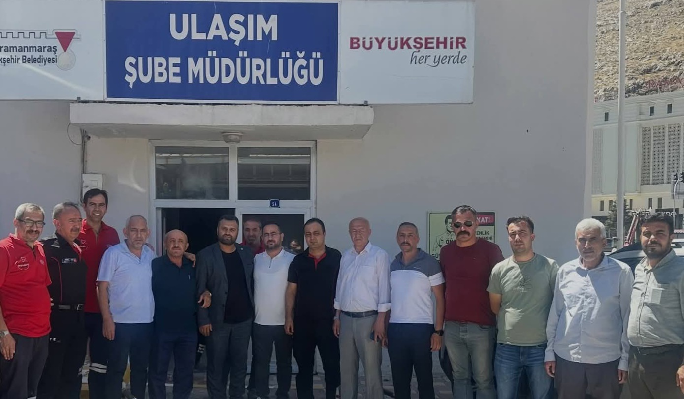 Hak-İş’ten Büyükşehir Belediyesi Çalışanlarına İş Yeri Ziyareti Elbistan Ulaşım Şube