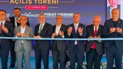 Kahramanmaraş Büyükşehir Belediyesi tarafından Afşin’e kazandırılan Kuzey İlçeleri Asfalt Üretim
