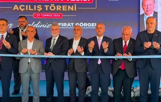 Kahramanmaraş Büyükşehir Belediyesi tarafından Afşin’e kazandırılan Kuzey İlçeleri Asfalt Üretim