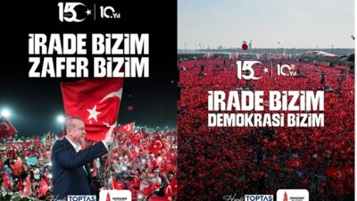 Onikişubat Belediye Başkanı Hanifi Toptaş, 15 Temmuz Demokrasi ve Millî