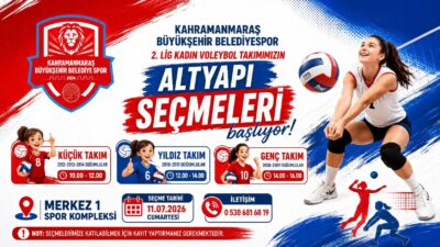 Büyükşehir’in Kadın Voleybol Takımı Altyapı Seçmeleri İçin Başvurular Başladı Büyükşehir