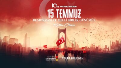 15 Temmuz Demokrasi ve Milli Birlik Günü’nü tebrik eden Başkan
