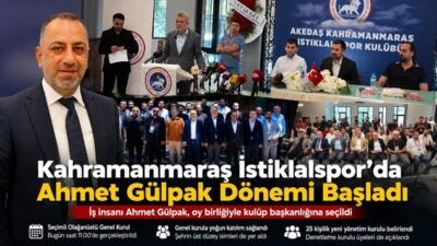 TFF 2. Lig Kırmızı Grup’ta mücadele edecek olan Kahramanmaraş İstiklalspor’da