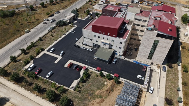 Büyükşehir Belediyesi, Göksun Devlet Hastanesi çevresindeki 5 bin metrekarelik alanı