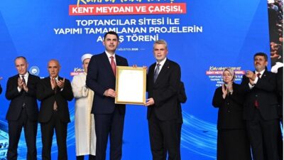 Çevre, Şehircilik ve İklim Değişikliği Bakanı Murat Kurum’un katılımıyla Yeni