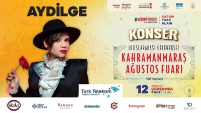 Uluslararası Geleneksel Ağustos Fuarı’nda 12 Ağustos Çarşamba saat 21.30’da Türk