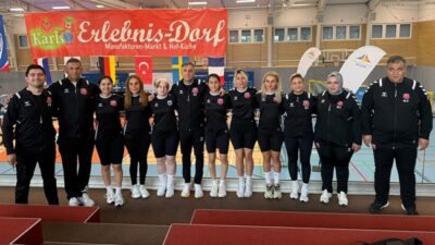 Almanya’nın Rostock kentinde düzenlenen Goalball Avrupa Şampiyonlar Ligi’nde mücadele eden