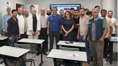 Dulkadiroğlu Halk Eğitimi Merkezi’nde UNDP desteğiyle sürdürülen Türkçe A2 kursunda