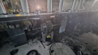 İlk Belirlemelere Göre Zarar 1,5 Milyon Dolar Kahramanmaraş Organize Sanayi