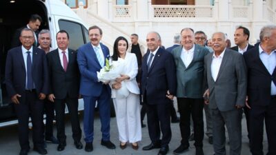 Türkiye Odalar ve Borsalar Birliği (TOBB) Başkanı Rirat Hisarcıklıoğlu, Kahramanmaraş