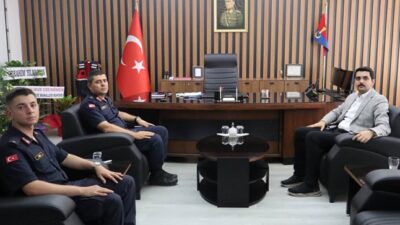 Kaymakam Teke'den Jandarmaya Ziyaret