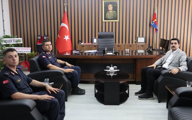 Kaymakam Teke'den Jandarmaya Ziyaret