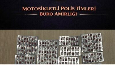 Kahramanmaraş’ın Dulkadiroğlu ilçesinde devriye görevi yapan Yunus ekiplerinin dikkati, uyuşturucu
