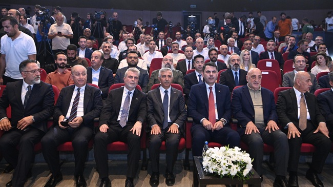 Çevre, Şehircilik ve İklim Değişikliği Bakanı Murat Kurum’un katılımıyla düzenlenen