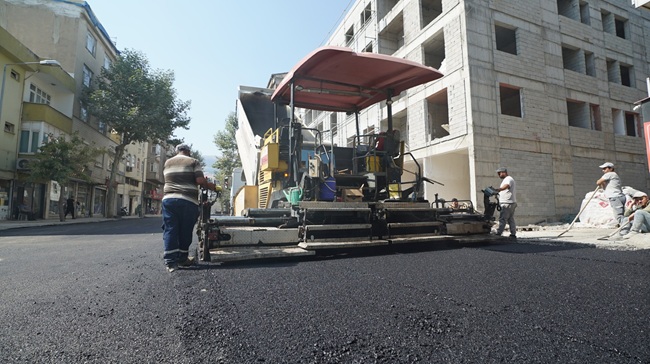 Büyükşehir, Dulkadiroğlu’nda Sokak Sokak Asfalt