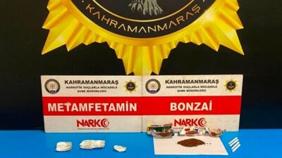 Kahramanmaraş’ta Narkotik Suçlarla Mücadele Şube Müdürlüğü ekiplerince 28-29-30 Temmuz ile