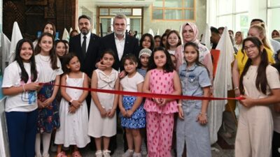 Büyükşehir Belediyesinin çocukların yaz tatilini verimli ve keyifli geçirmeleri amacıyla