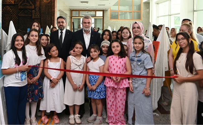 Büyükşehir Belediyesinin çocukların yaz tatilini