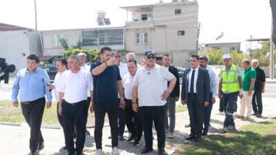 Dulkadiroğlu Belediye Başkanı Mehmet Akpınar, Karaziyaret Mahallesi’nde yürütülen Prestij Sokak