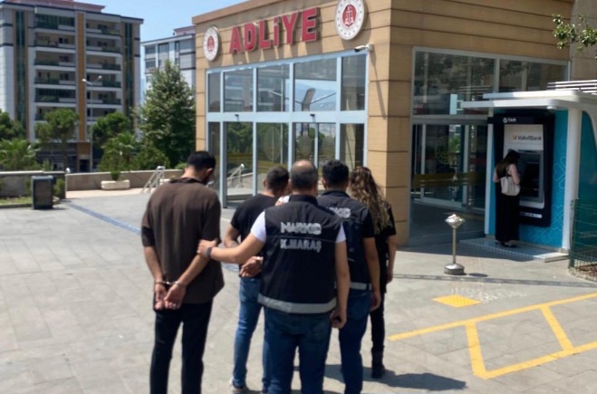 ASAYİŞ -Kahramanmaraş’ta Kahramanmaraş’ta uyuşturucu madde ticaretine yönelik düzenlenen operasyonda 243