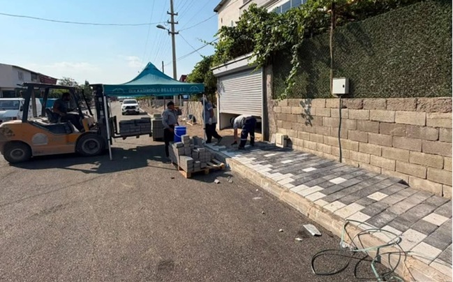Dulkadiroğlu Belediyesi, Karaziyaret Mahallesi’nde hayata geçirdiği Prestij Sokak Projesi kapsamında