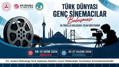 Türk Dünyası Gazeteciler Federasyonu koordinasyonunda gerçekleştirilecek “Türk Dünyası Genç Sinemacılar