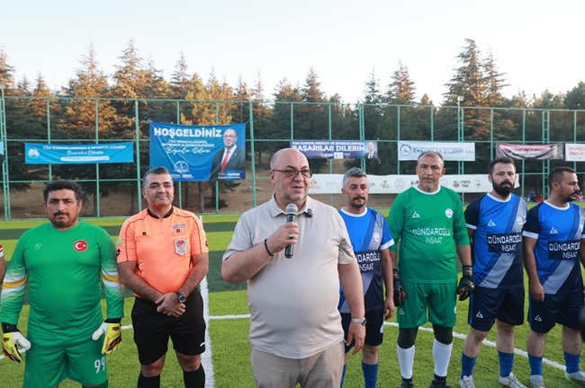 Futbol Turnuvası, Kahramanmaraş genelindeki farklı kurumları sporun birleştirici çatısı altında