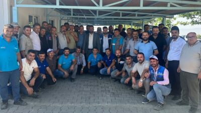 HAK-İŞ Konfederasyonu Kahramanmaraş İl Başkanı ve Hizmet-İş Sendikası Kahramanmaraş Şube