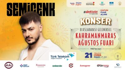 Büyükşehir Belediyesinin Geleneksel Ağustos Fuarı, 21 Ağustos Cuma günü Semicenk